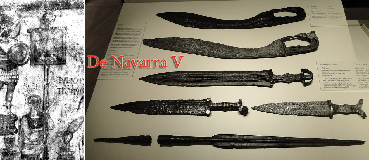 De Navarra V- Simbología romana.
